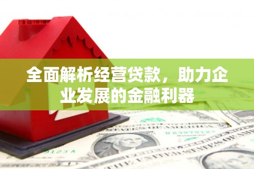 珙县全面解析经营贷款，助力企业发展的金融利器