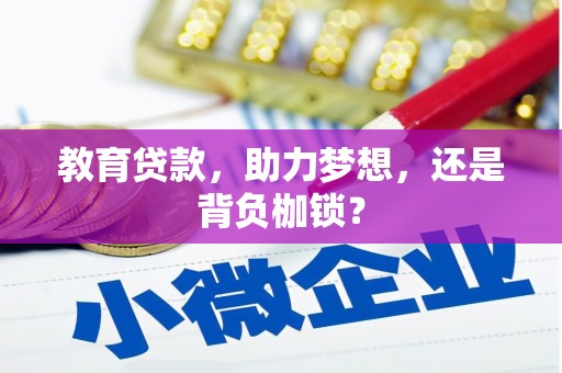 珙县教育贷款，助力梦想，还是背负枷锁？