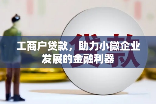 珙县工商户贷款，助力小微企业发展的金融利器