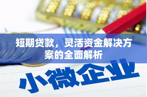 珙县短期贷款，灵活资金解决方案的全面解析