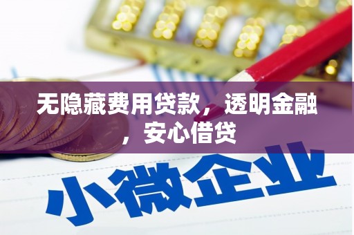 珙县无隐藏费用贷款，透明金融，安心借贷