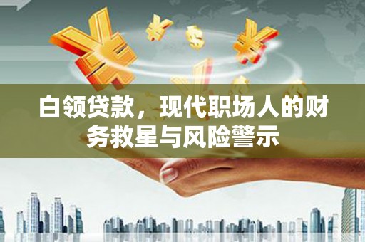 珙县白领贷款，现代职场人的财务救星与风险警示