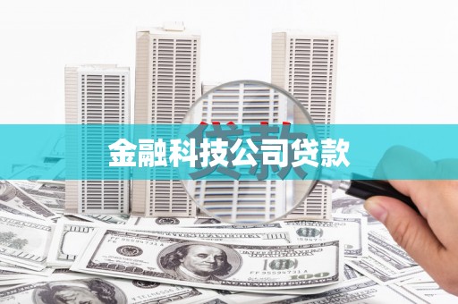珙县金融科技公司贷款