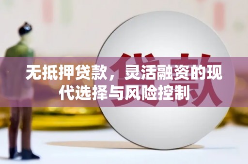 珙县无抵押贷款，灵活融资的现代选择与风险控制