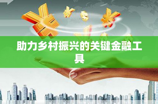 珙县助力乡村振兴的关键金融工具