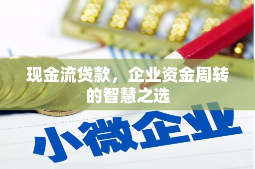 珙县现金流贷款，企业资金周转的智慧之选