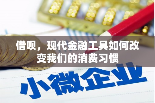 珙县借呗，现代金融工具如何改变我们的消费习惯