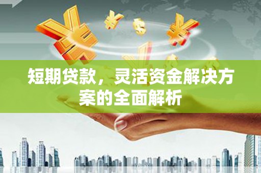 珙县短期贷款，灵活资金解决方案的全面解析