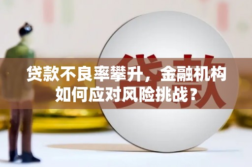 珙县贷款不良率攀升，金融机构如何应对风险挑战？