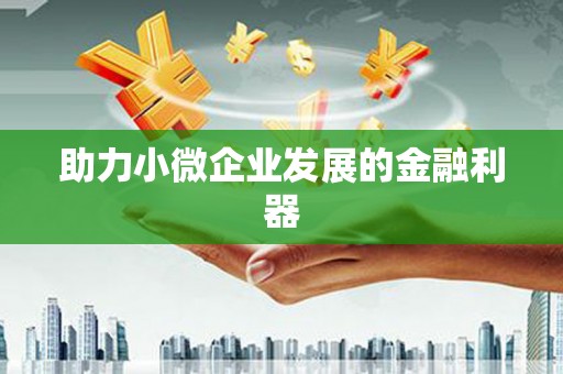 珙县助力小微企业发展的金融利器